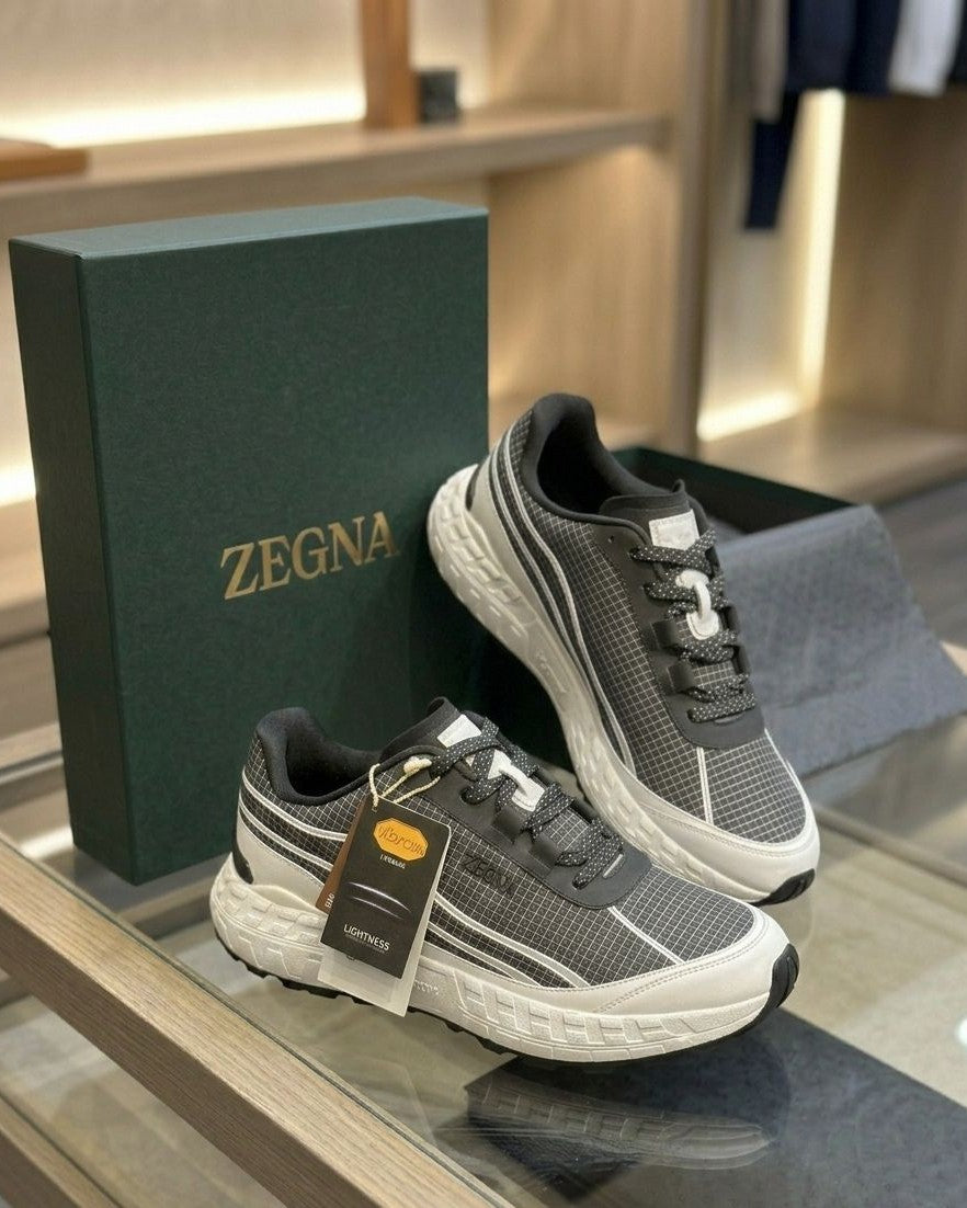 Zegna - Performance Sneakers with Vibram Sole