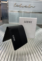Loewe - Diagonal Textured Leather Bi-Fold Wallet - Black & Brown