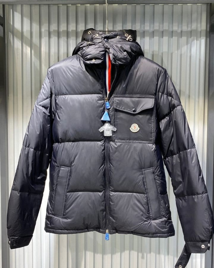 Moncler - Black Hooded Down Black Puffer Jacket