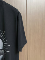 Givenchy Monarh Surrealist Face Graphic T-Shirt