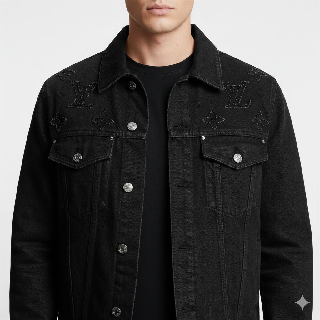 Louis Vuitton - Men's Black Denim Jacket