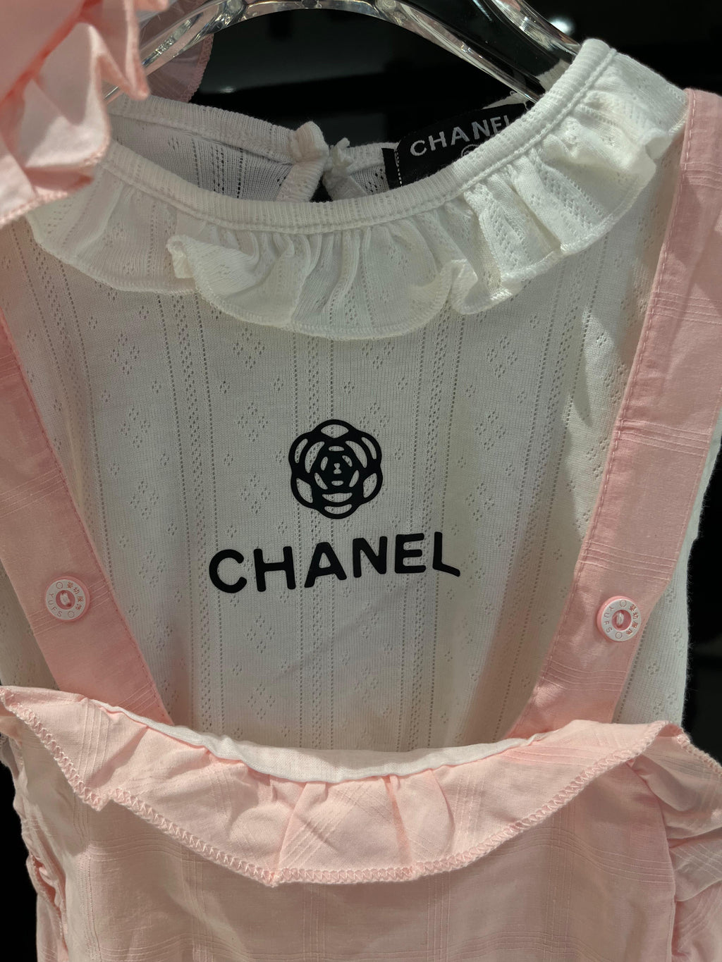 Sit newborn chanel withe&pink