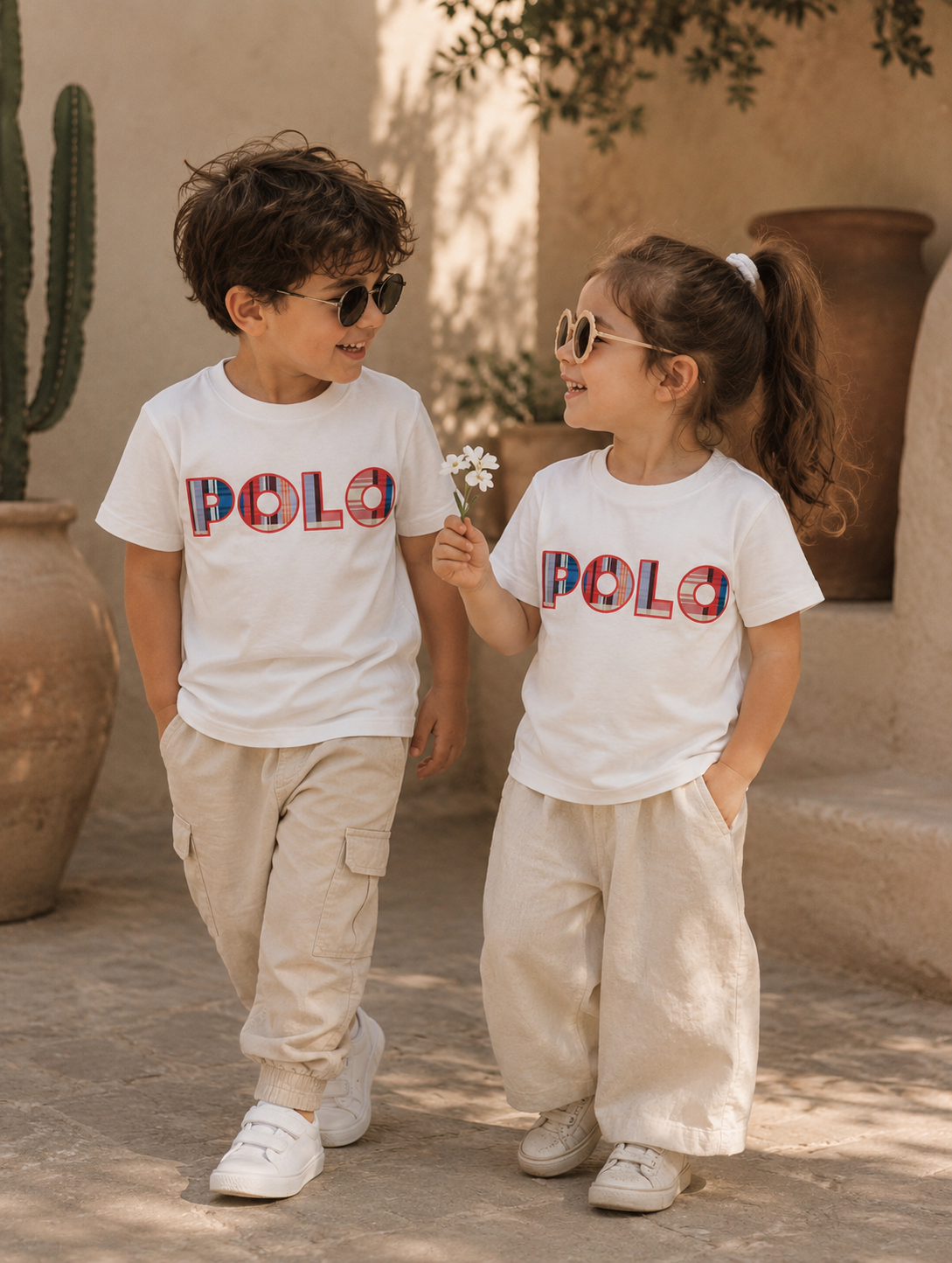 t.shirt polo white