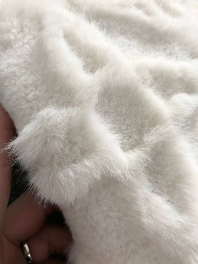 Louis Vuitton - The Cozy Chic White Faux-Fur Jacket