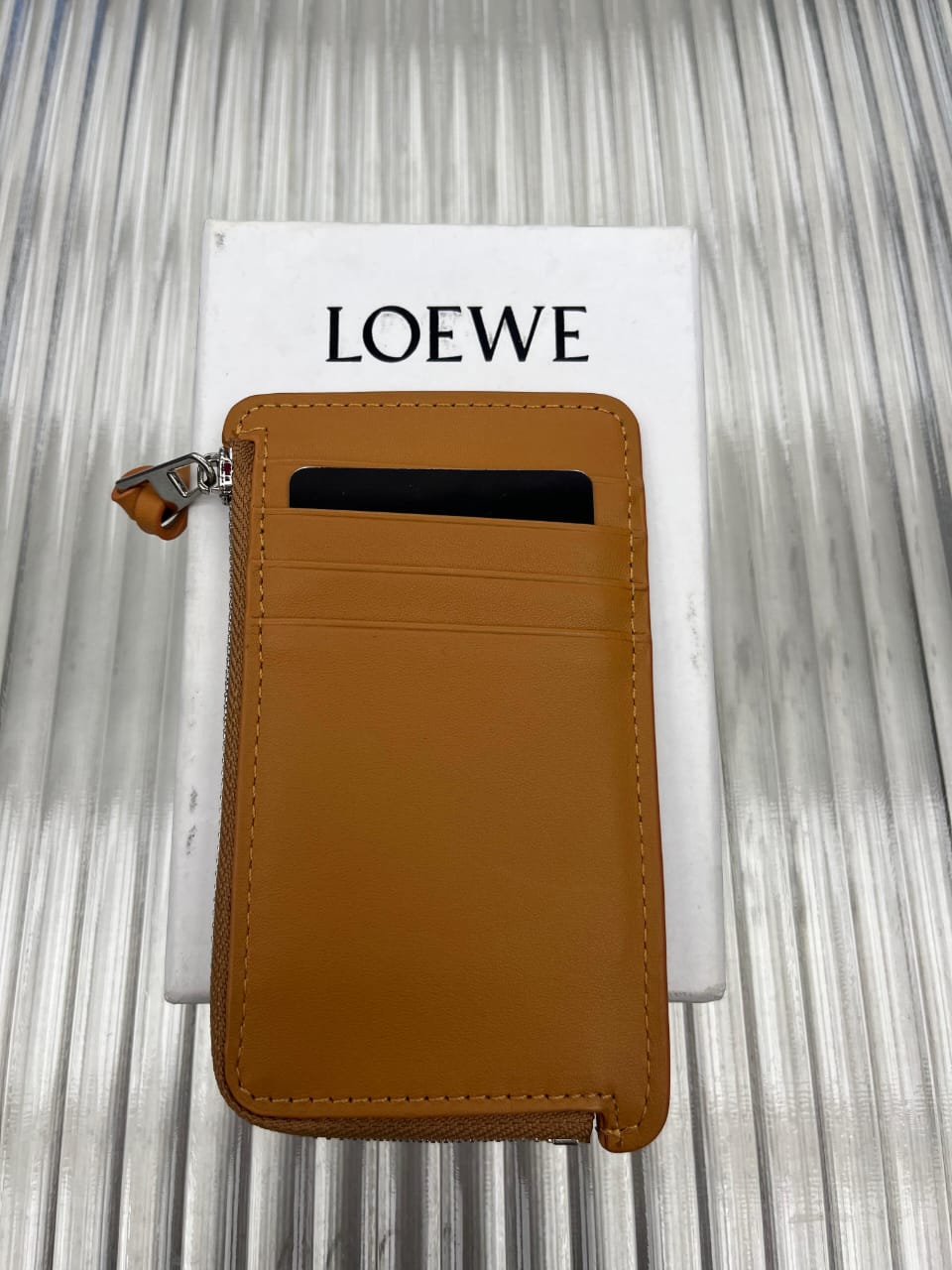 Loewe - Leather Brown Cardholder