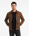 Tom Ford - Tobacco Suede Four-Pocket Jacket