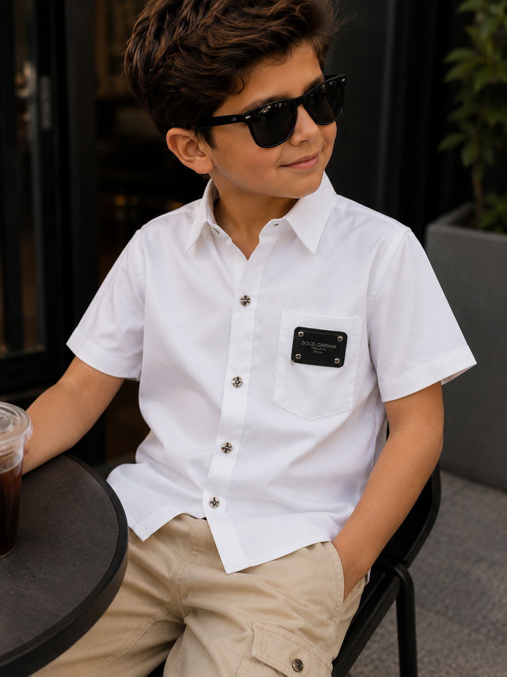 Shirt D&G white