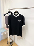 Valentino Garavani Black & Off-White Ringer Heavyweight T-Shirt