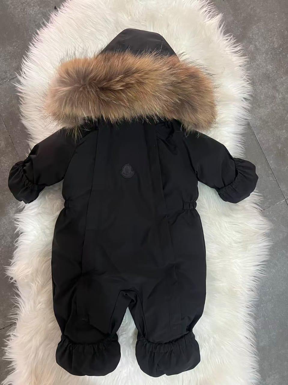 New born Moncler Black