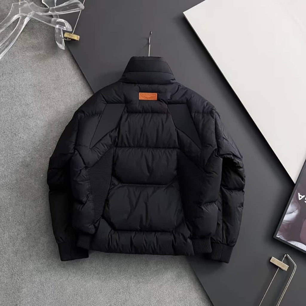 Louis Vuitton Black Monogram Quilted Reversible Puffer Jacket
Description