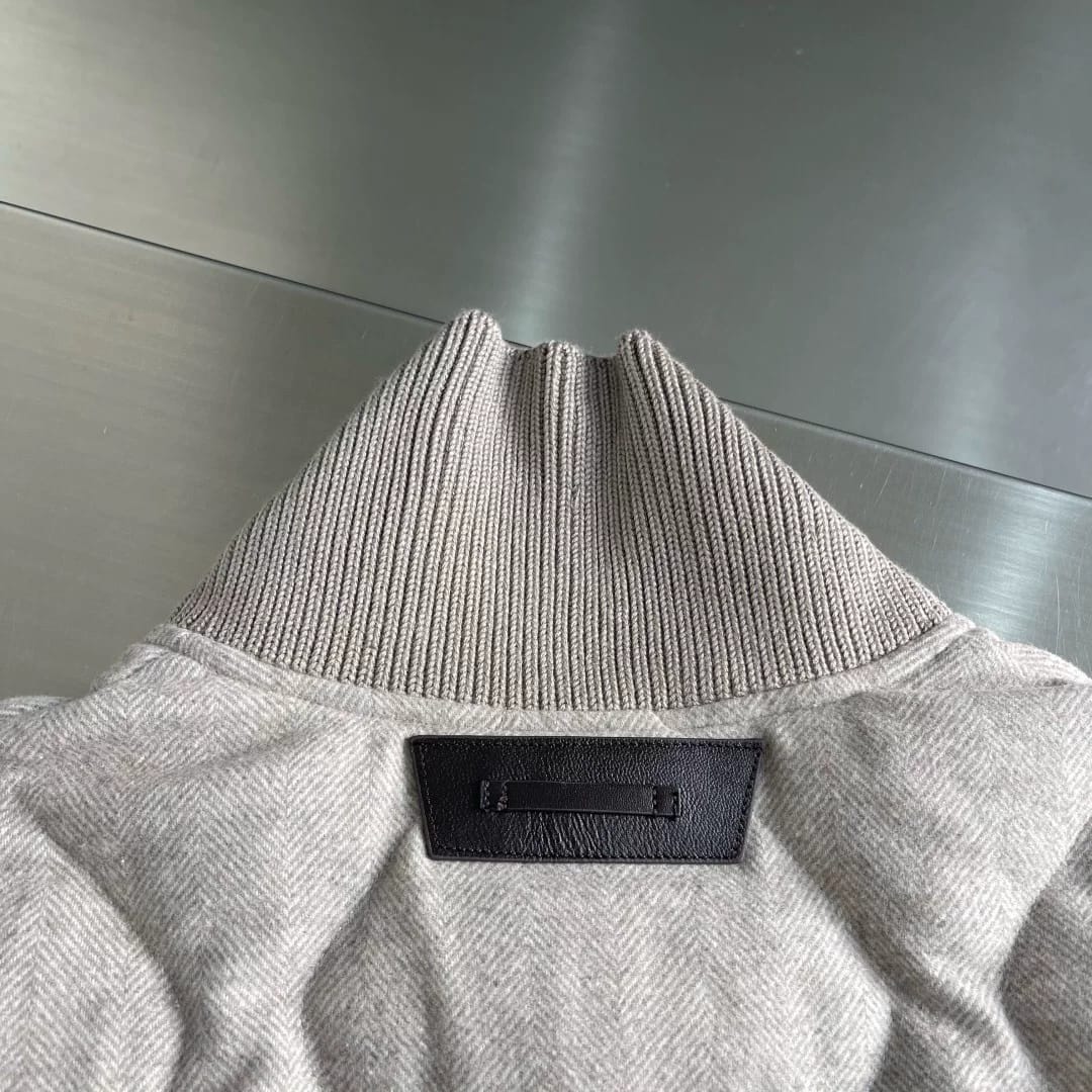 Loro Piana - Cashmere-Blend Diamond Quilted Bomber Jacket - Beige