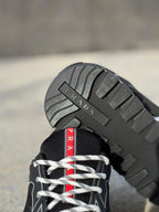 Prada - Black Mesh Sneakers