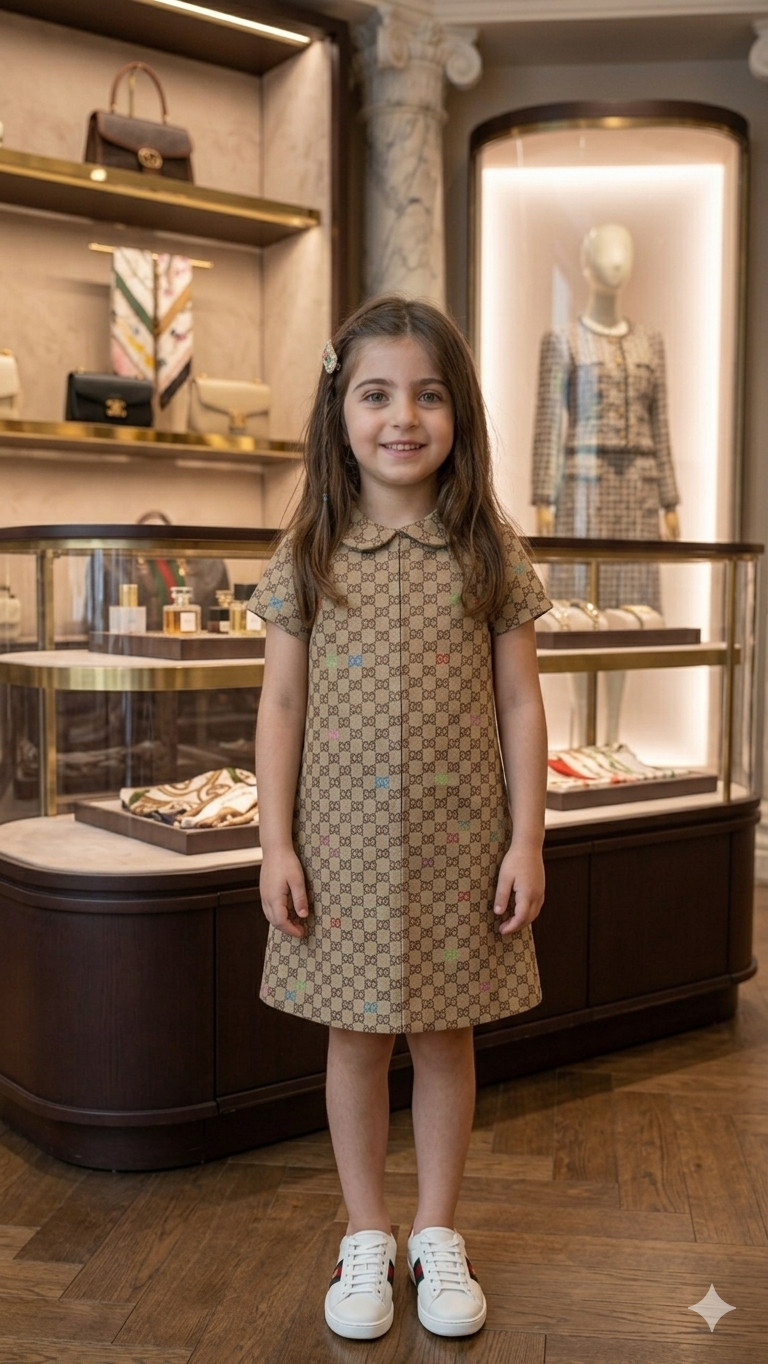 Dress GUGGI begi full cover