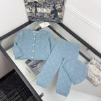 Sweet shirt Dior baby blue & sweet pant Dior baby blue