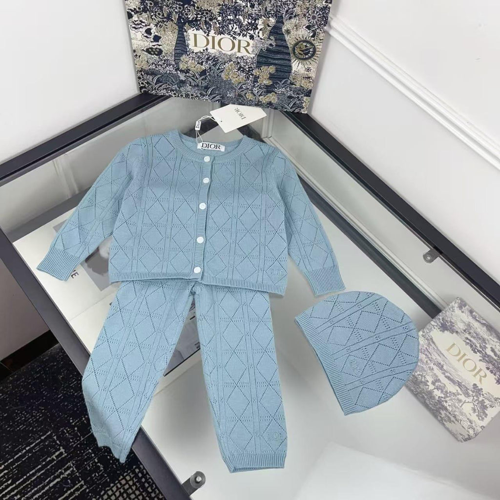 Sweet shirt Dior baby blue & sweet pant Dior baby blue