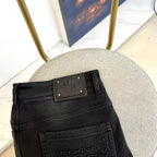 Dior - Slim-Fit Washed Black Denim Jeans