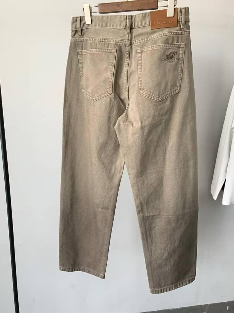 Dior - Men's Sand Washed Straight-Leg Denim Jeans