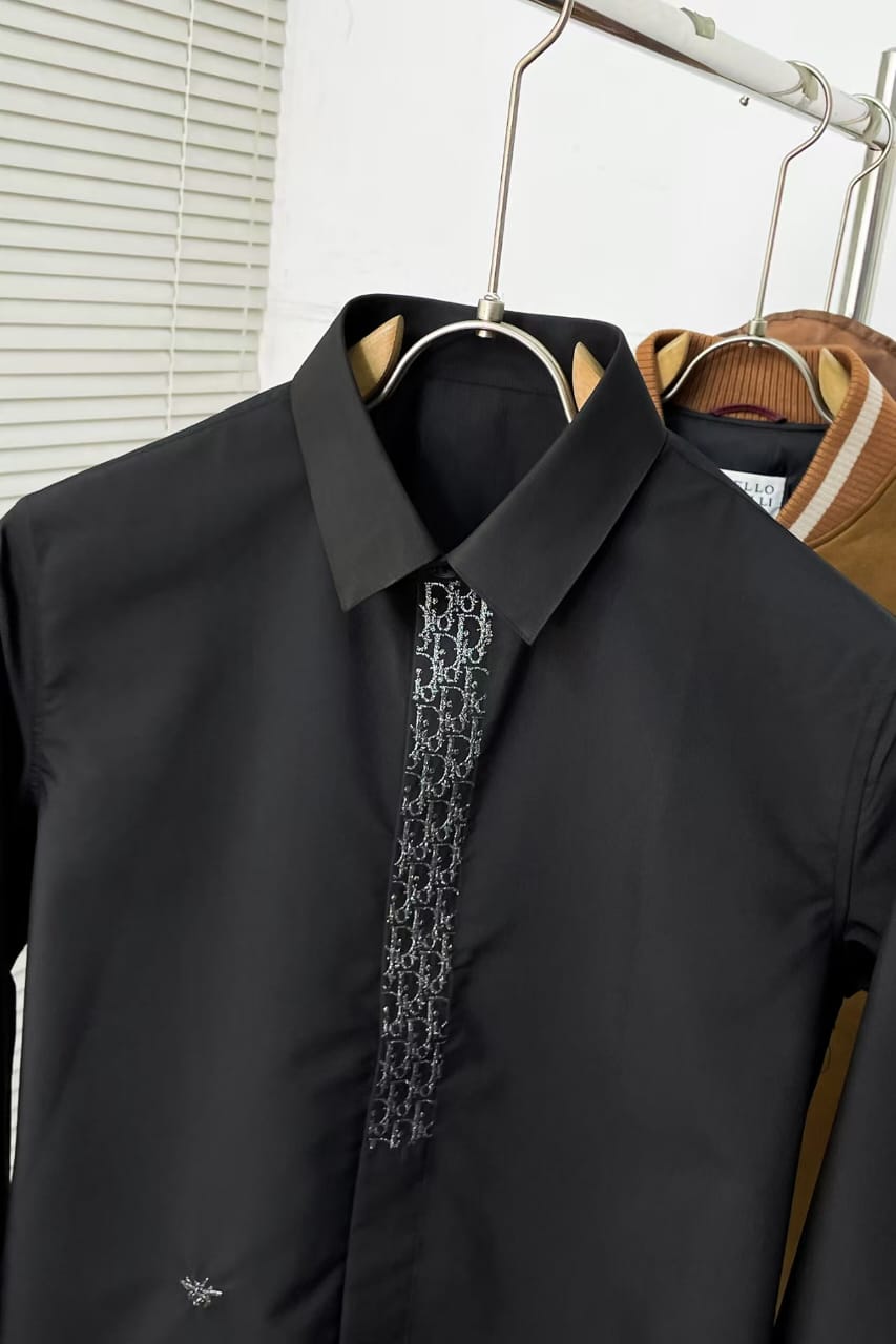 Dior - Men's Black Long-Sleeve Shirt
