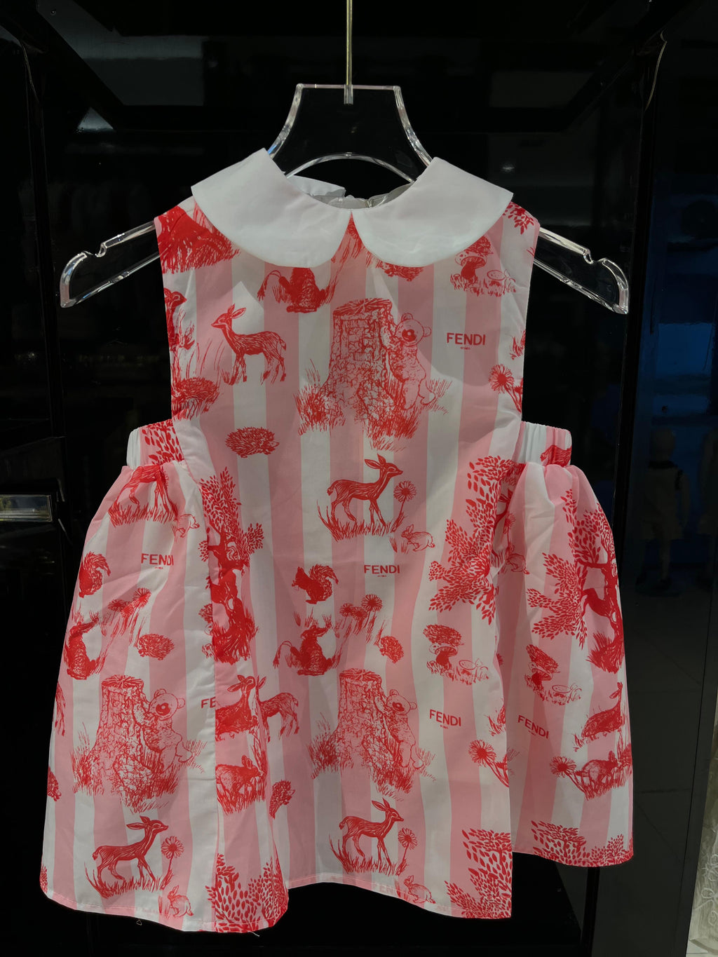 Dress Fendi withe&bink