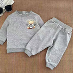 Sweet shirt polo Grey& sweetbant polo Grey