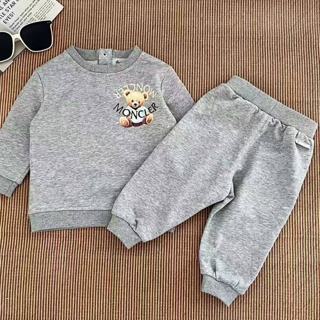 Sweet shirt polo Grey& sweetbant polo Grey