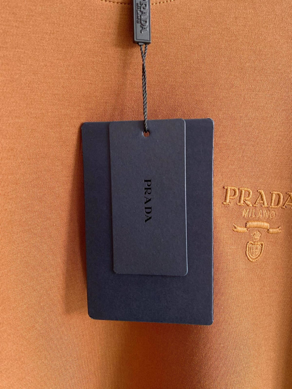 Prada - Milano Brown Cotton Crewneck Sweatshirt