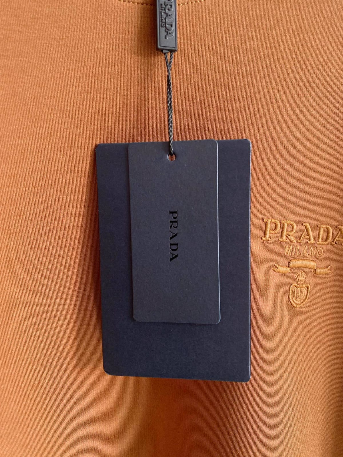 Prada - Milano Brown Cotton Crewneck Sweatshirt