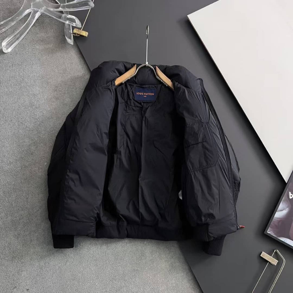 Louis Vuitton Black Monogram Quilted Reversible Puffer Jacket
Description