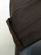 Louis Vuitton - Dark Brown Embroidered Logo Sweatpants