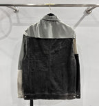 Rick Owens - Tonal Contrast Panel Jacket