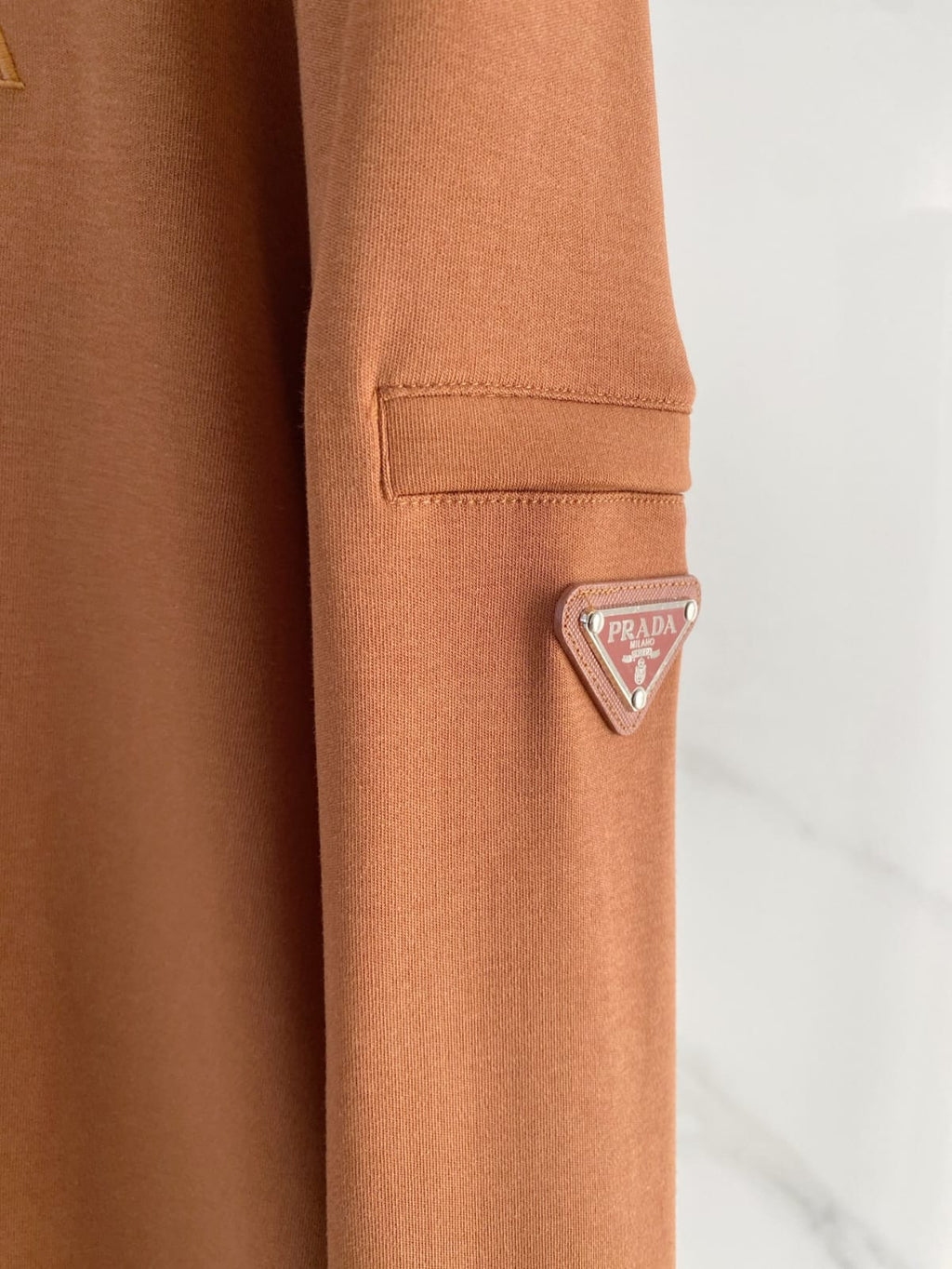 Prada - Milano Brown Cotton Crewneck Sweatshirt