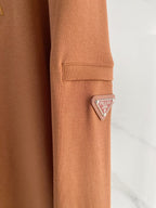 Prada - Milano Brown Cotton Crewneck Sweatshirt