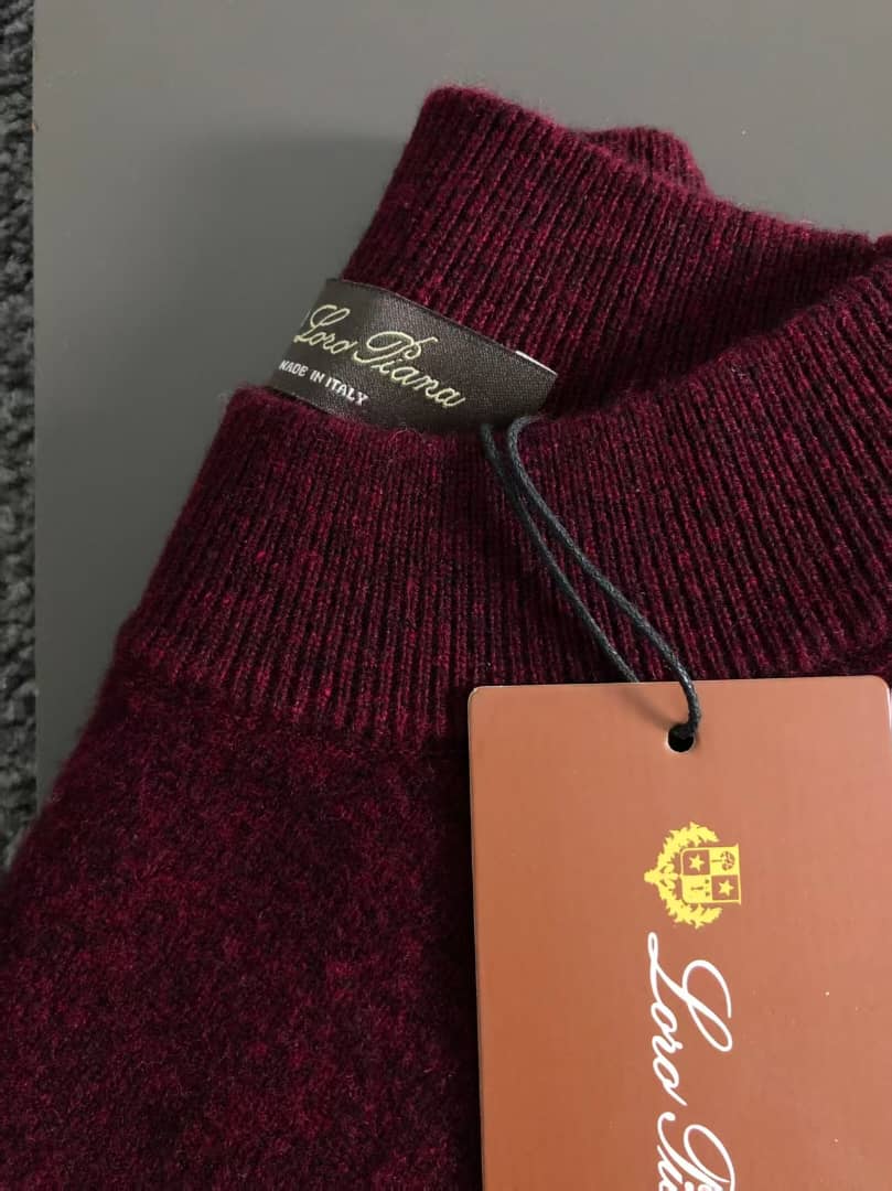 Premium Burgundy Mock Neck Sweater | Soft Knit Pullover