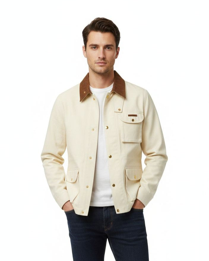 Zegna - Off-White Field Jacket