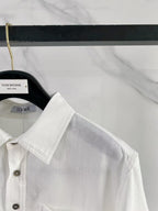 Premium Linen-Blend Short Sleeve Polo Shirt & Matching Pants Set