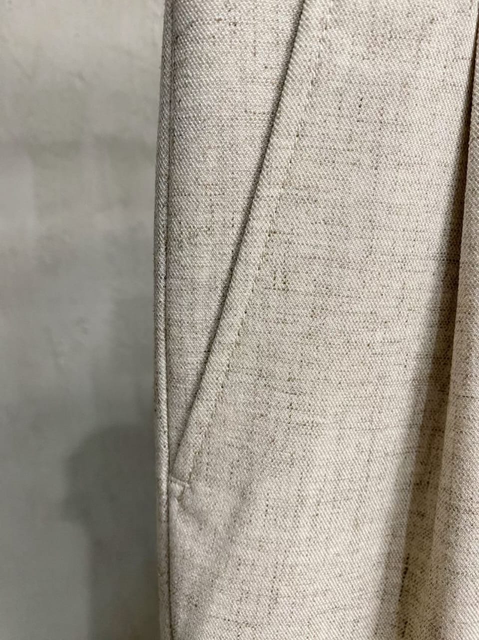 Louis Vuitton -  Pleated Trousers with Extended Waist Tab