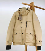 Burberry 'TB' Puffer Camel Jacket