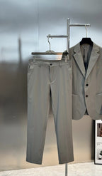Fendi Men's Khaki Casual Blazer Suit Set