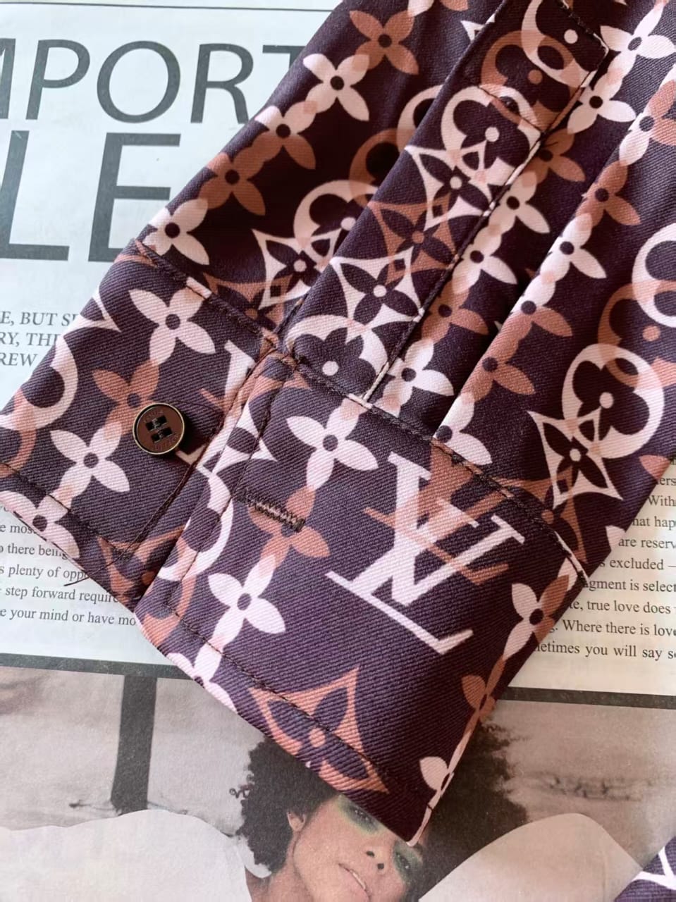 Louis Vuitton - Monogram Chain-Link Button-Up Shirt