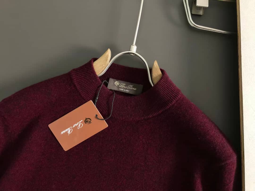 Premium Burgundy Mock Neck Sweater | Soft Knit Pullover
