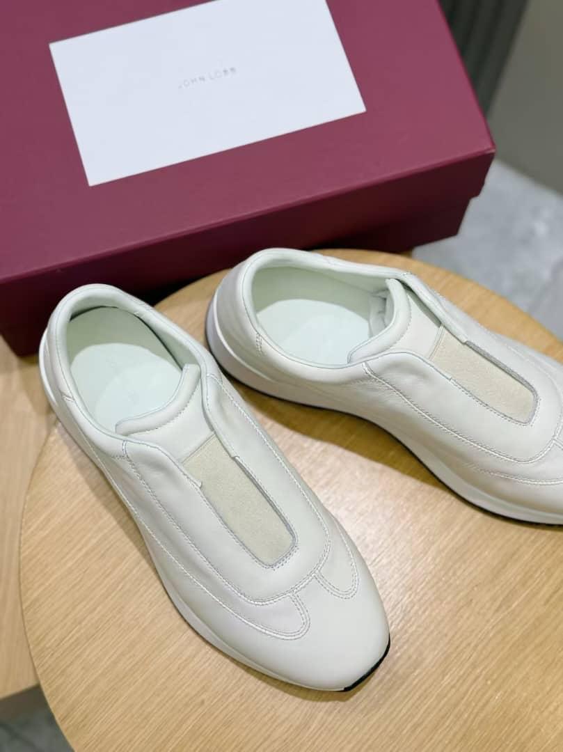 John Lobb - Men's Lift Leather Slip-On Sneakers