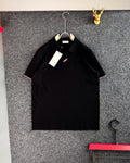 Gucci Men's Cotton Piquet Web-Detail Polo Shirt