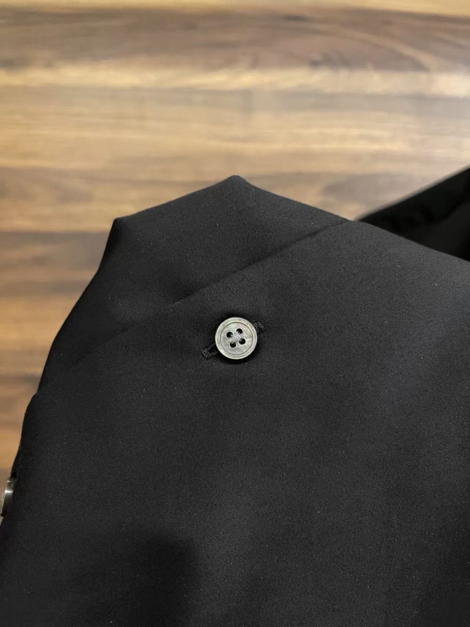 Zegna - Men's Classic Black Cotton Button-Up Shirt
