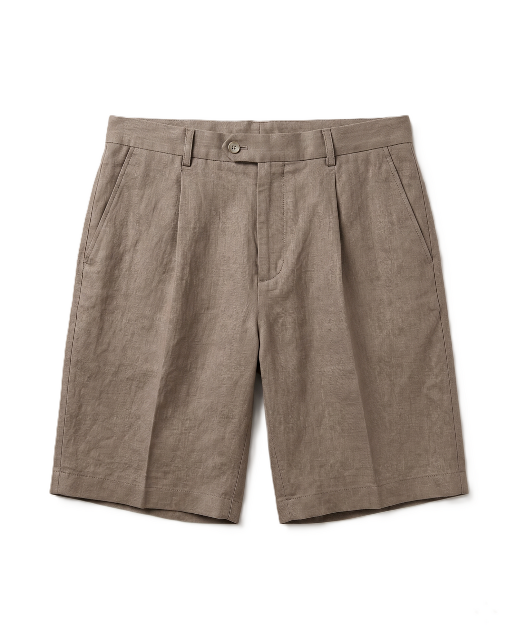 Loro Piana - Linen Set - Polo & Pleated Shorts