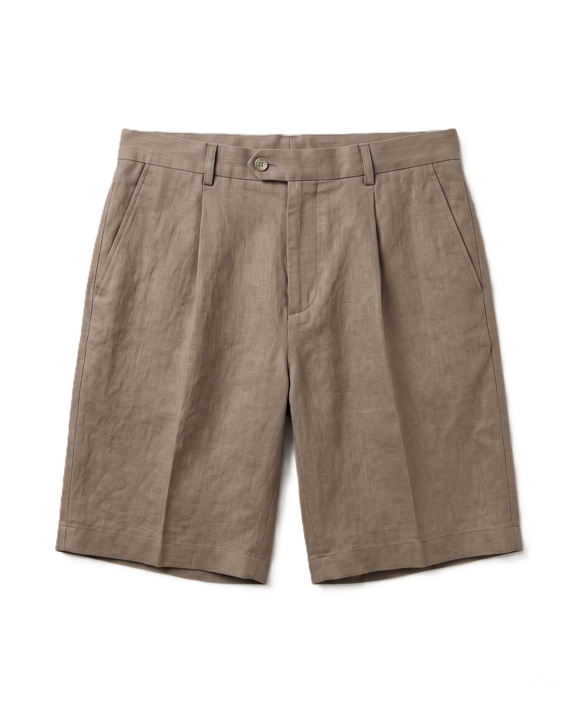 Loro Piana - Linen Set - Polo & Pleated Shorts