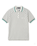 Louis Vuitton - Signature Striped Knit Polo Shirt