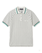 Louis Vuitton - Signature Striped Knit Polo Shirt