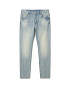 PRADA - Light Wash Distressed Jeans