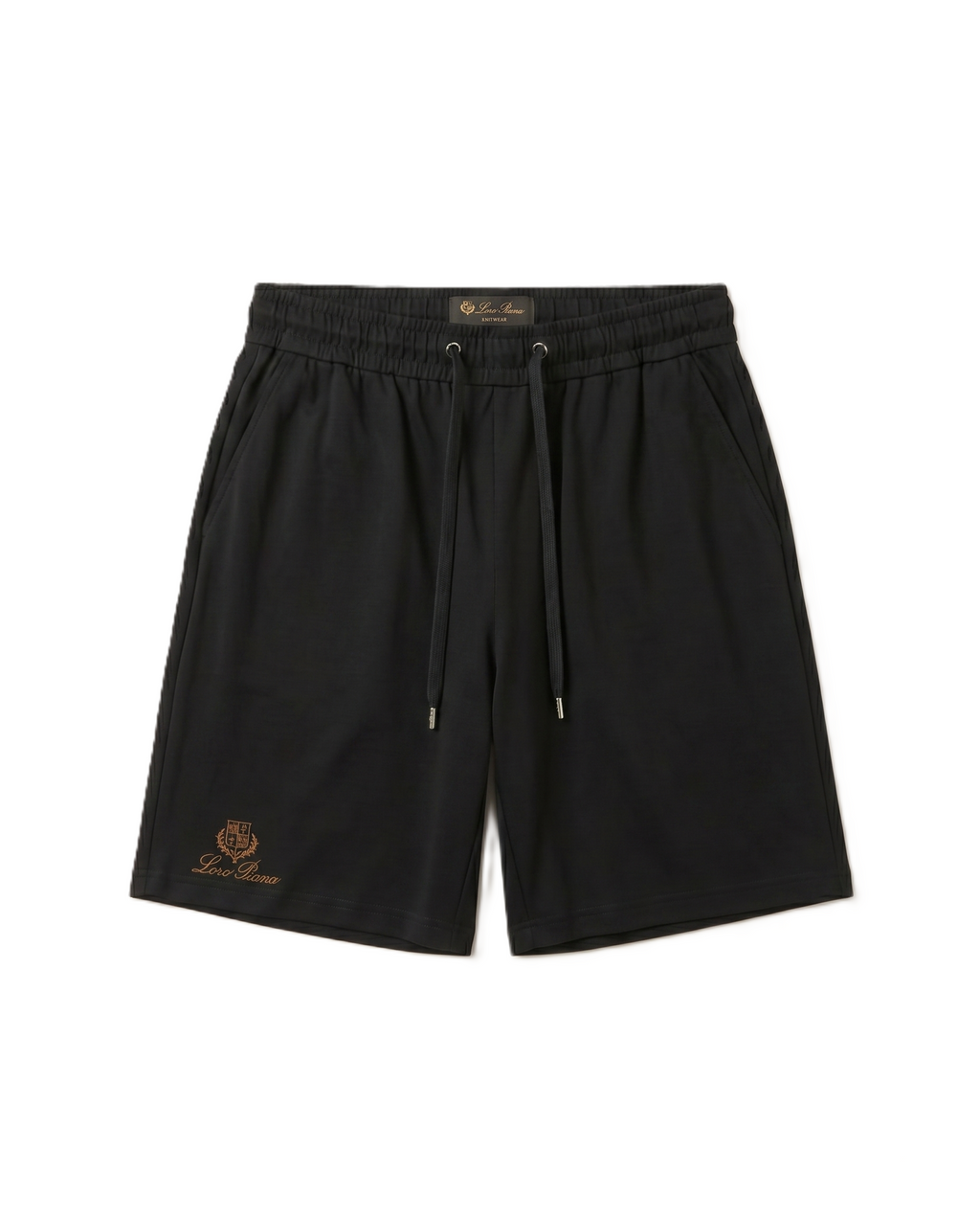 Loro Piana - Black T-shirt and Shorts Set