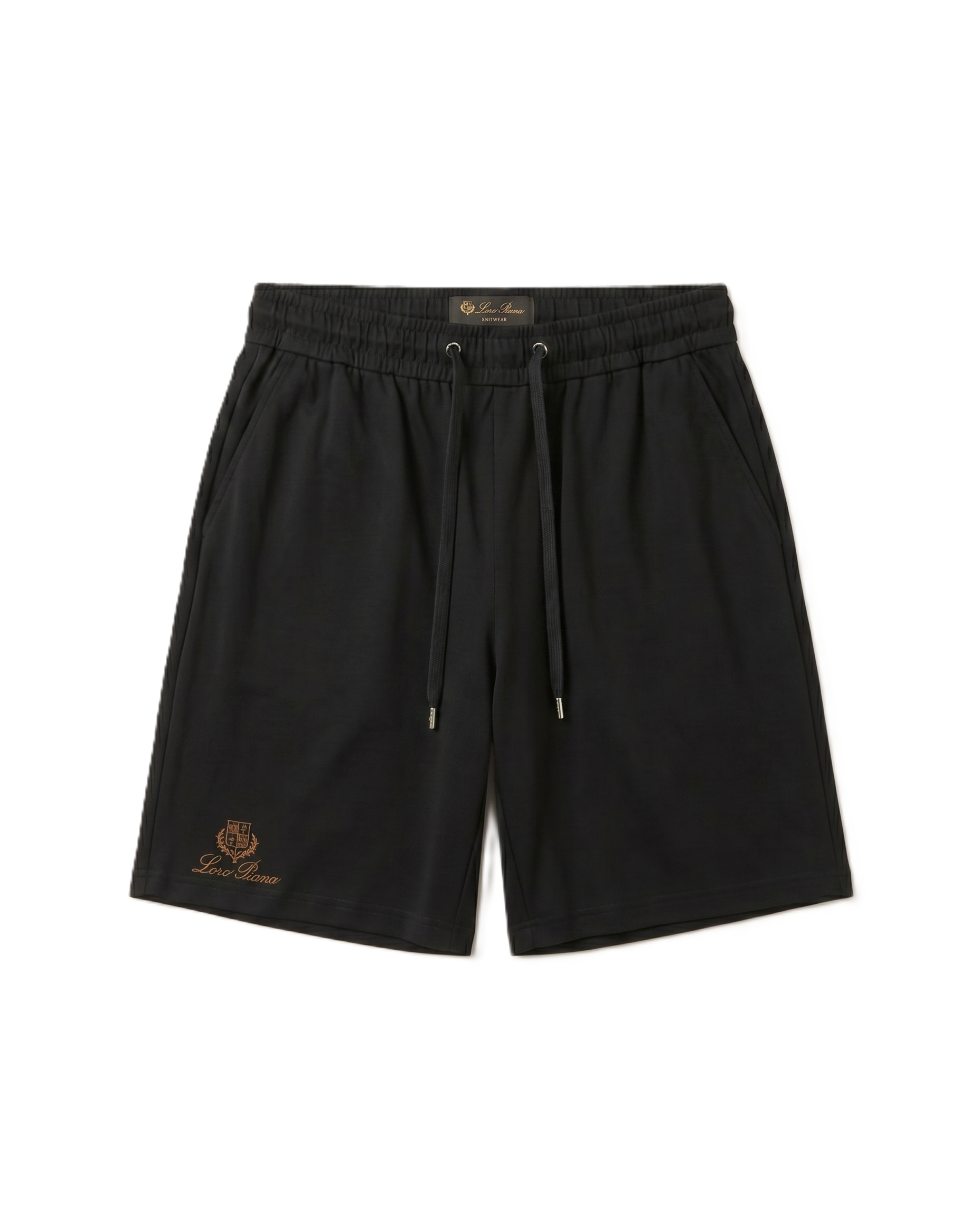 Loro Piana - Black T-shirt and Shorts Set